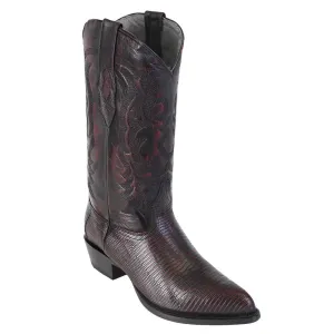 Los Altos Boots Men's Lizard Cowboy Boots J-Toe