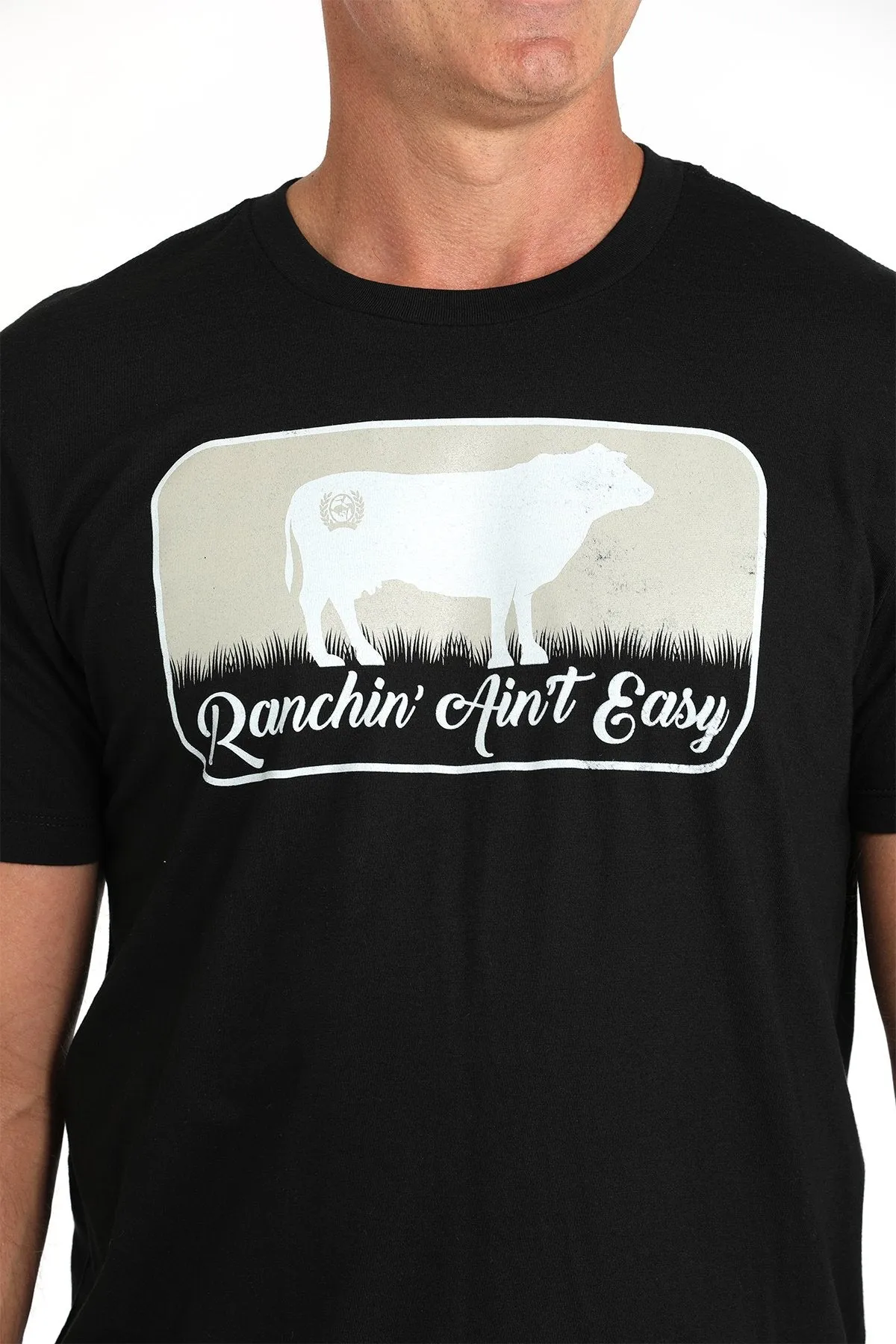 Men's Cinch Ranchin' Ain't Easy Graphic Tee