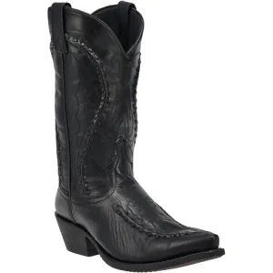 Men's Laramie Black Western Boot | 68430