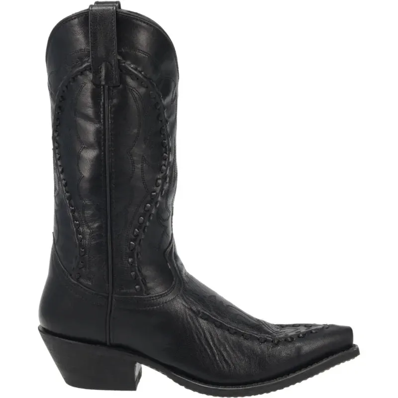 Men's Laramie Black Western Boot | 68430