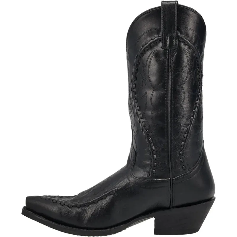 Men's Laramie Black Western Boot | 68430