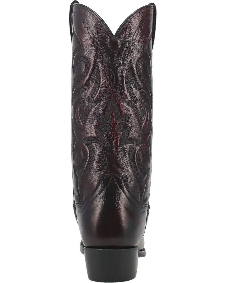 Mens Milwaukee Mignon Boots - Black Cherry