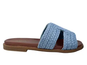 Mia Poet Sandals in Denim