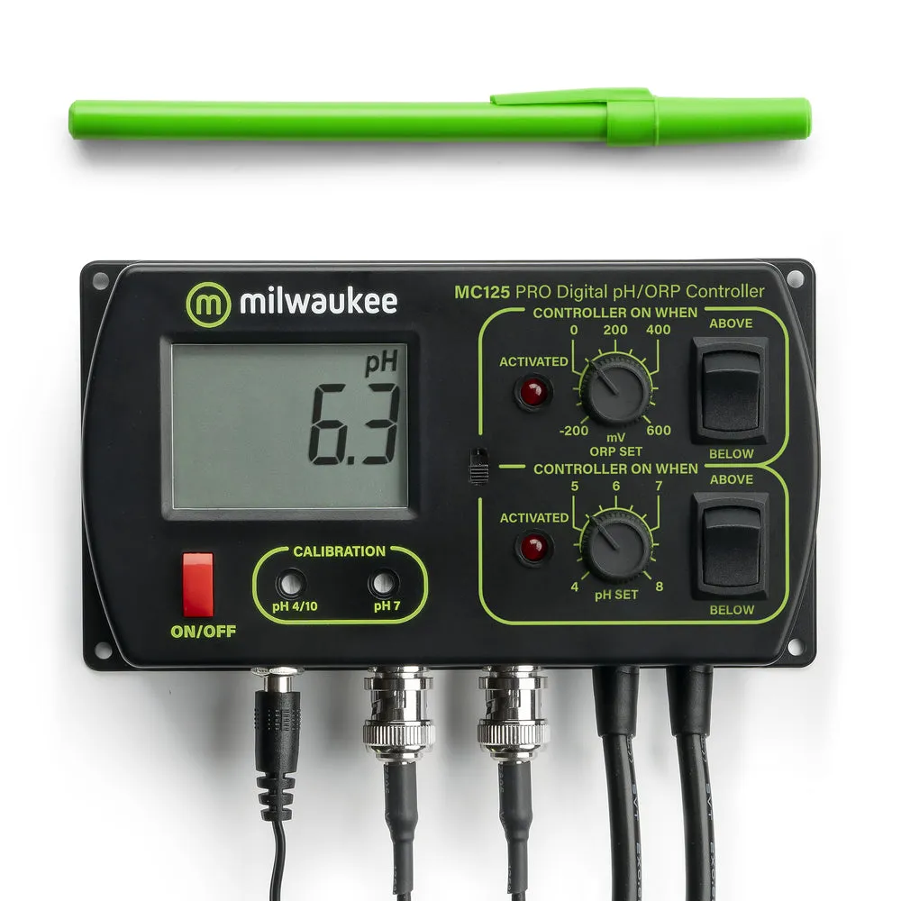 Milwaukee | MC125 PRO 2-in-1 Digital pH / ORP Controller