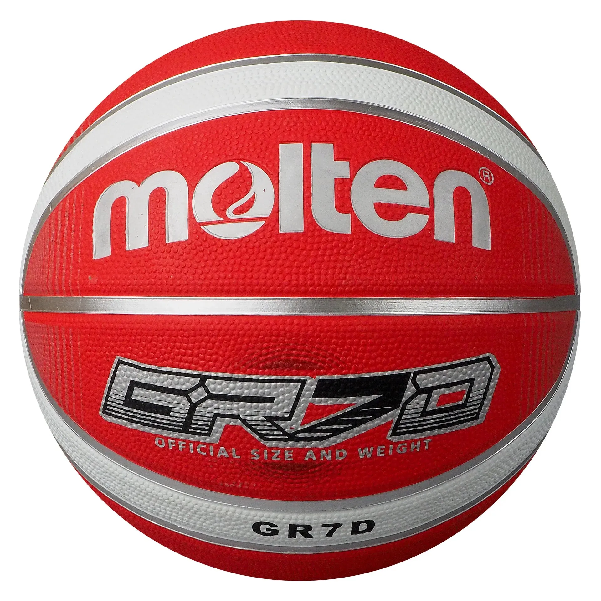 Molten GRX Series 12 Panel Basketball - Red/White