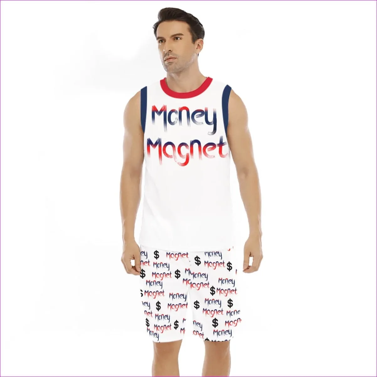 Money Magnet Men's Basketball Clothing Set