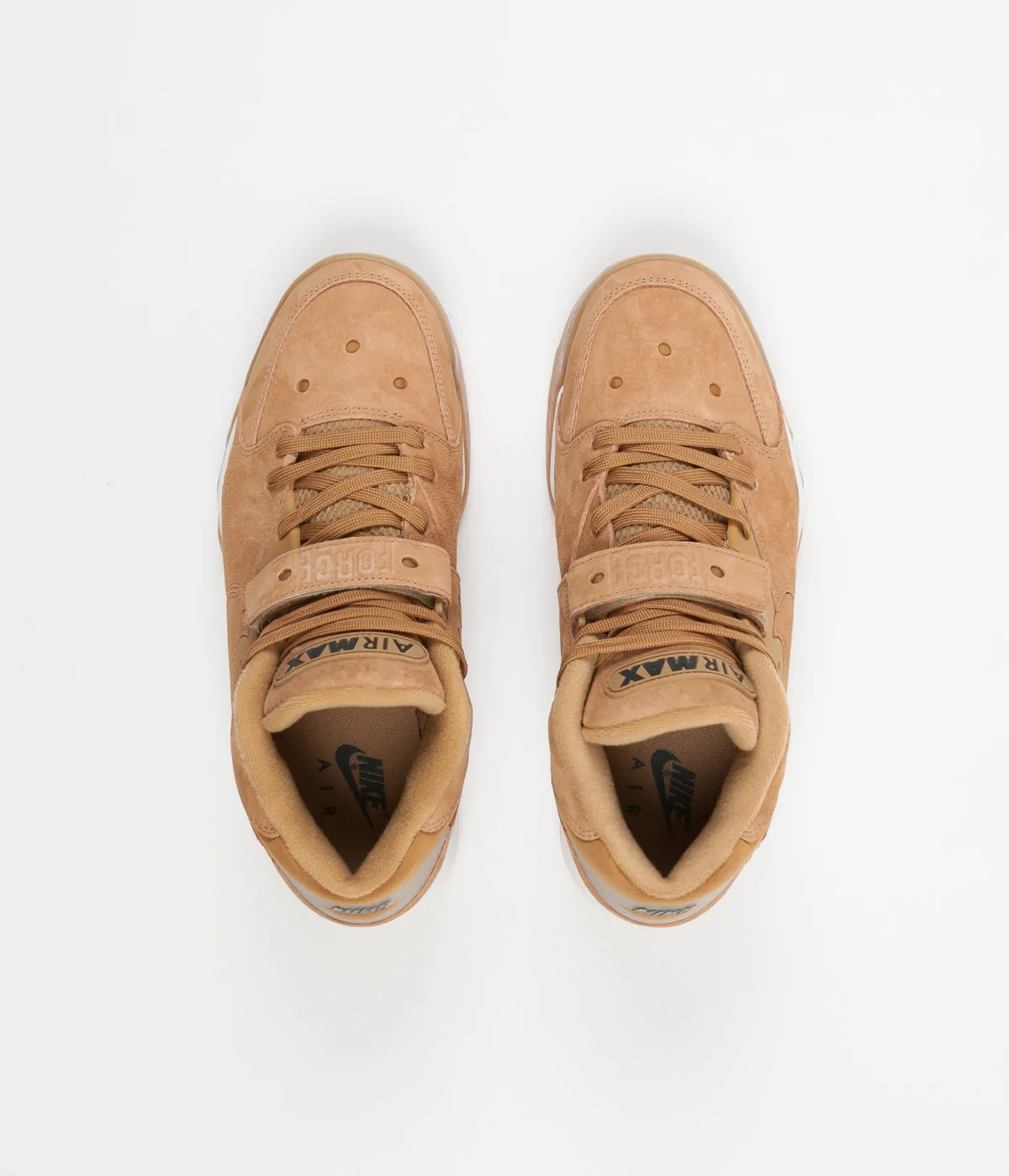 Nike Air Force Max Premium Shoes - Flax / Flax - Phantom - Gum Light Brown