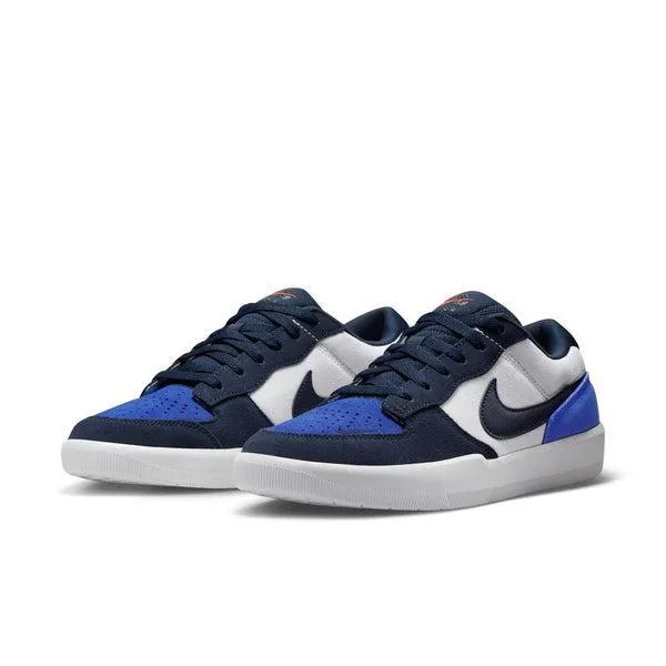 Nike SB Force 58 Obsidian - White - Hyper Royal