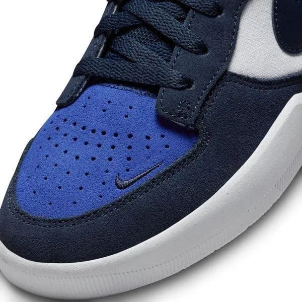 Nike SB Force 58 Obsidian - White - Hyper Royal