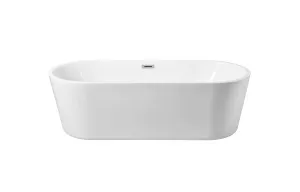 Odette 65" Soaking Roll Top Bathtub