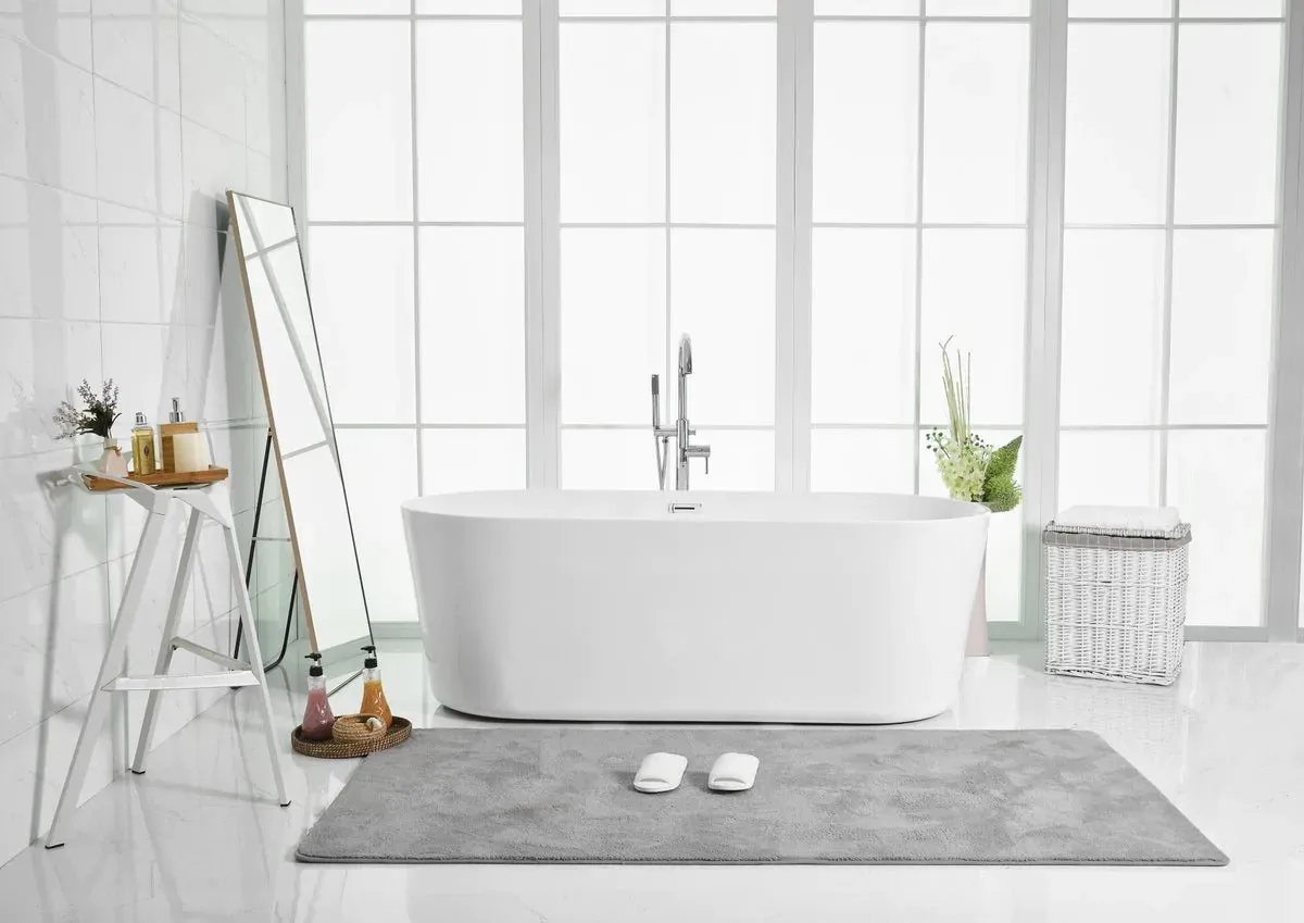 Odette 71" Soaking Roll Top Bathtub