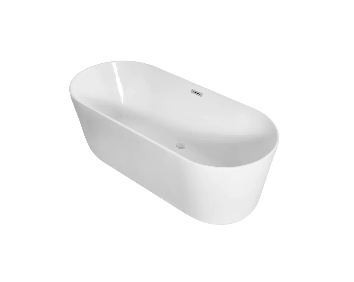 Odette 71" Soaking Roll Top Bathtub