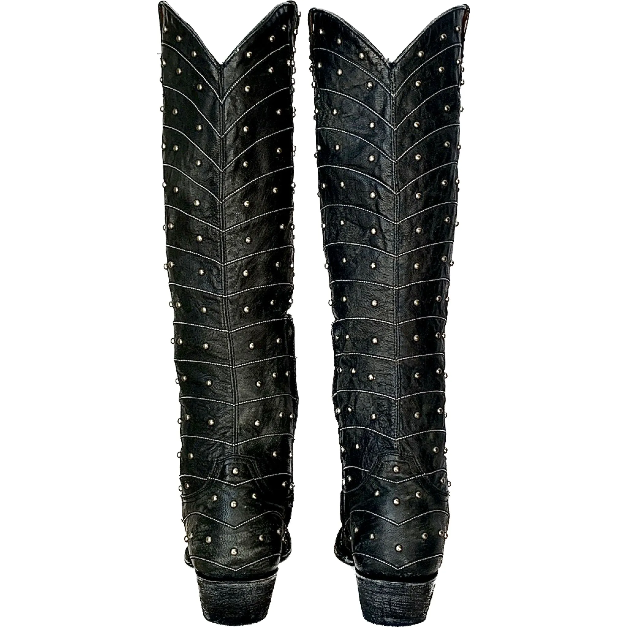 OLD GRINGO HOSIFOOKAMI Studded Riveted Tall Knee High Cowgirl Western Boots