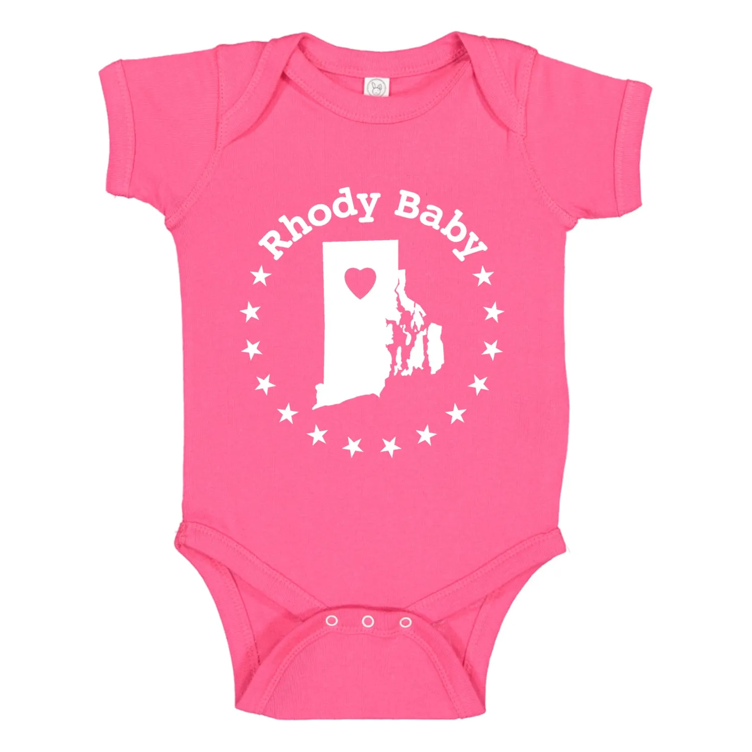 Onesie - Rhody Baby Bright Pink