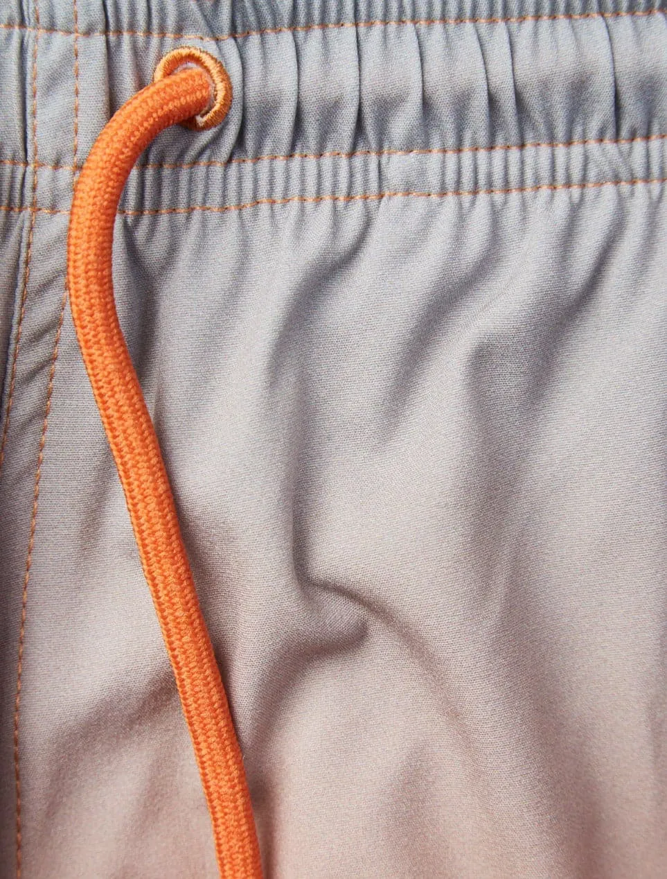 Orange Patterned Swimshort