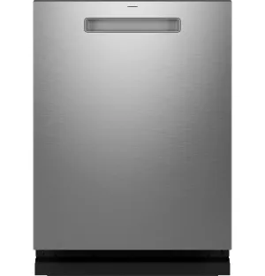 PDP715SYVFS GE Profile™ ENERGY STAR® Fingerprint Resistant Top Control Stainless Interior Dishwasher with Microban™ Antimicrobial Technology with Sanitize Cycle