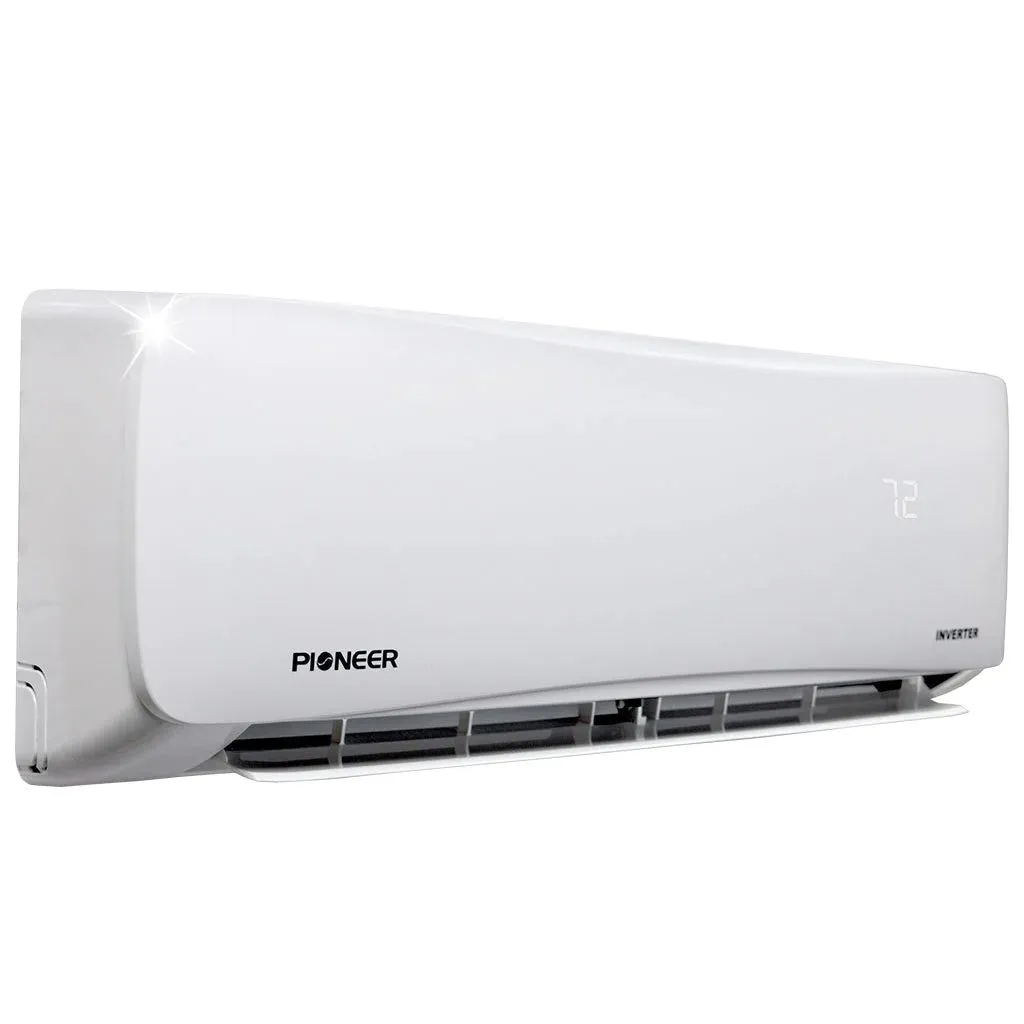 Pioneer® 12,000 BTU 20.8 SEER2 Ductless Mini-Split Inverter  Air Conditioner Heat Pump System Full Set 115V