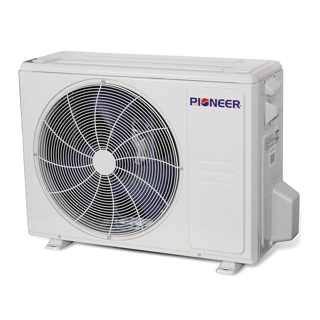 Pioneer® 18,000 BTU 19 SEER2 Ductless Mini-Split Inverter  Air Conditioner Heat Pump System Full Set 230V