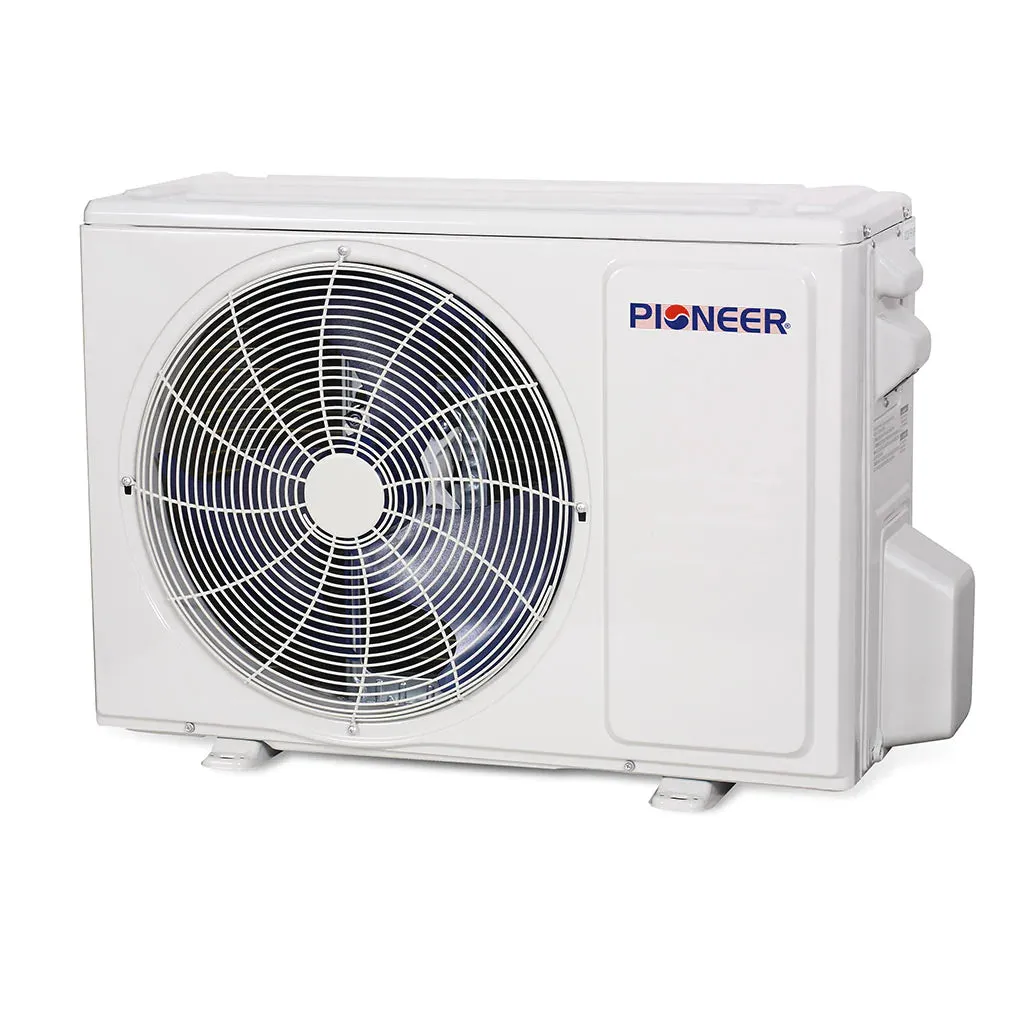 Pioneer® 9,000 BTU 21.5 SEER2 Ductless Mini-Split Inverter  Energy-Star Air Conditioner Heat Pump System Full Set 115V