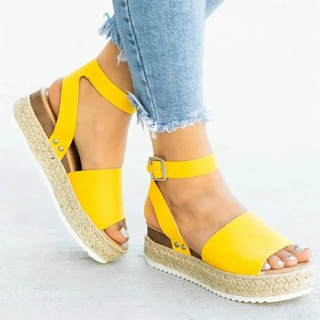 Plus Size High Heels Summer Shoes