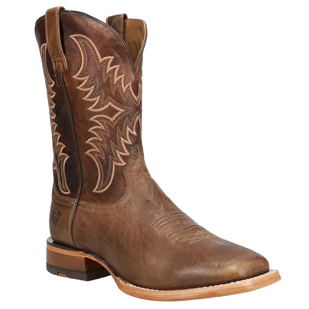 Point Ryder Embroidered Square Toe Cowboy Boots