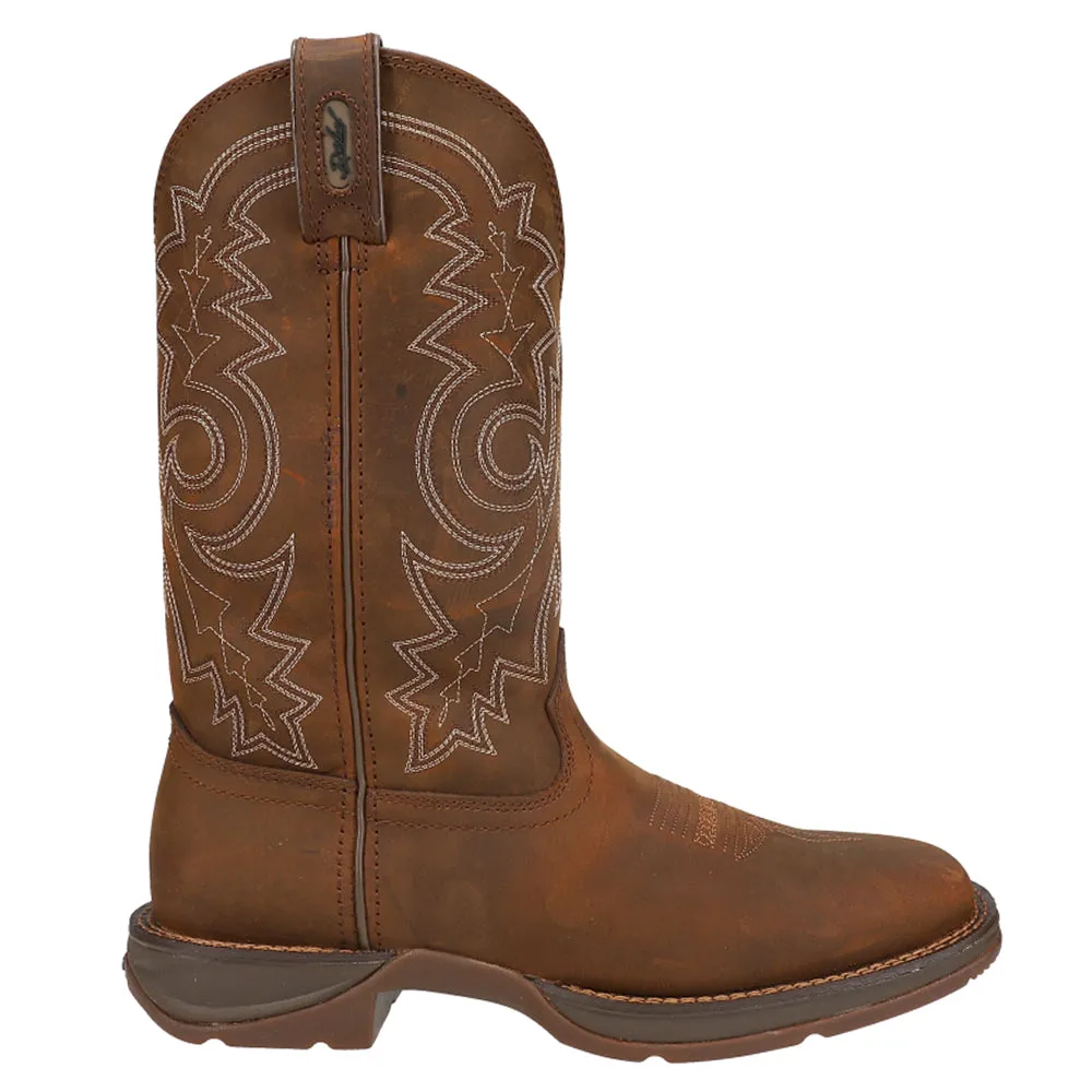 Rebel Square Toe Cowboy Boots