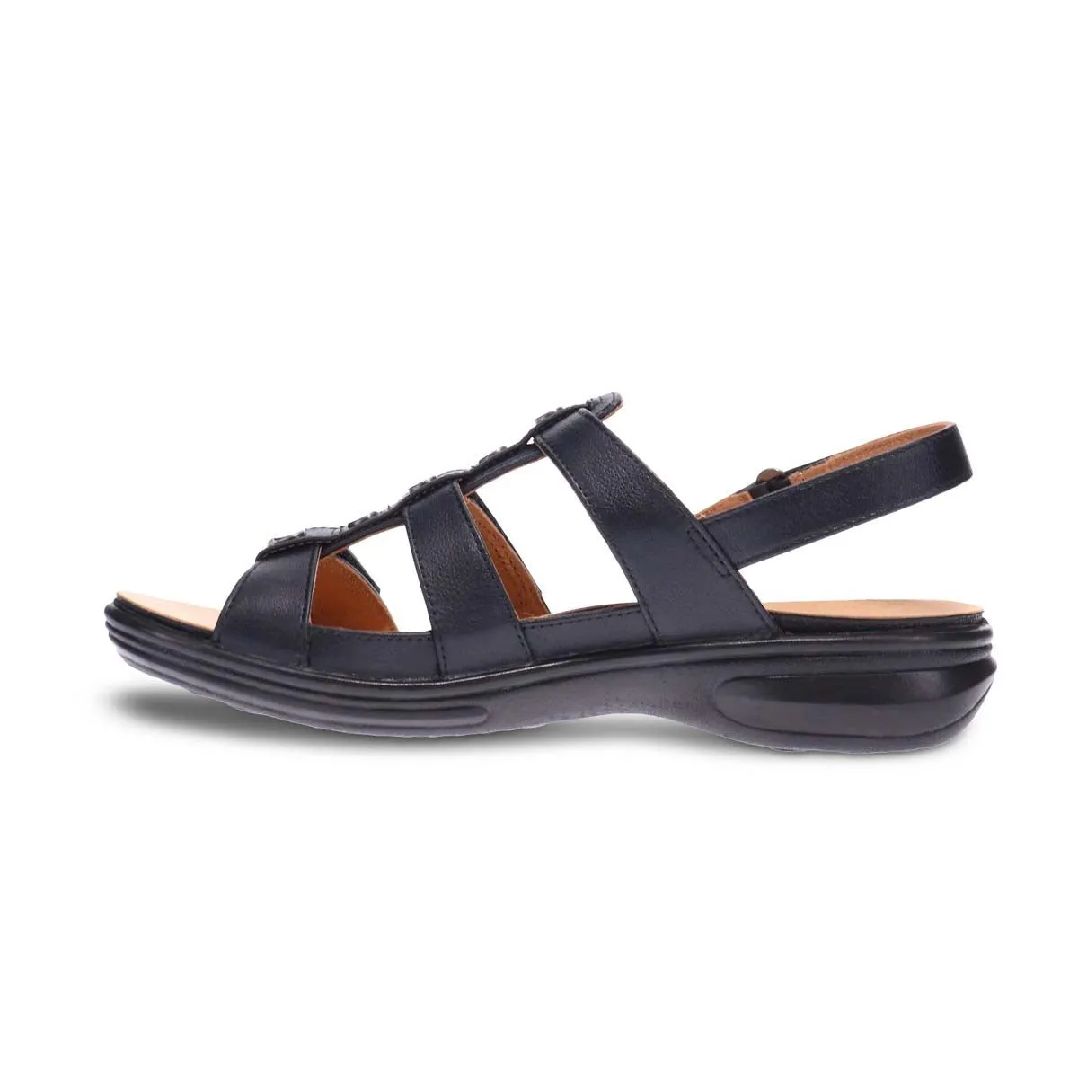 Revere Toledo Women Sandals In Black