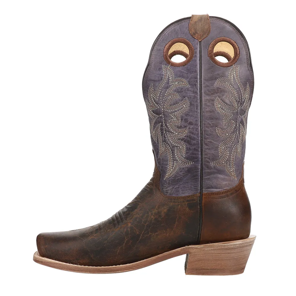 Ride 'Em Embroidered Cowboy Square Toe Cowboy Boots