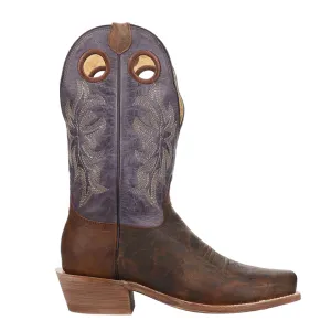 Ride 'Em Embroidered Cowboy Square Toe Cowboy Boots