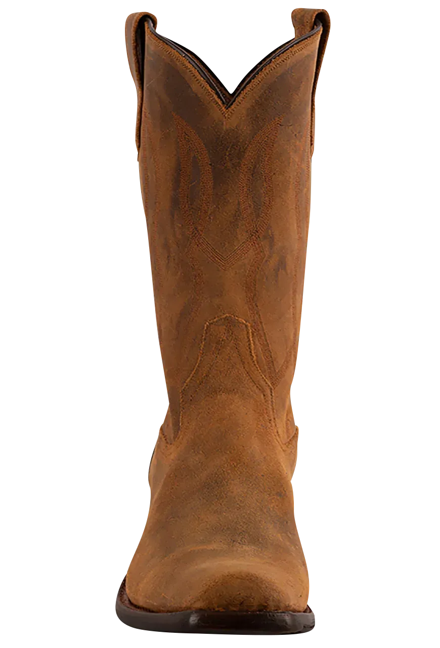 Rios of Mercedes Kudu Antelope Cowboy Boots - Light Brown