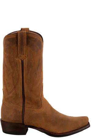 Rios of Mercedes Kudu Antelope Cowboy Boots - Light Brown