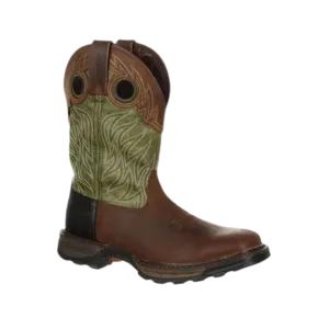 Rocky Unisex Durango Maverick Waterproof Western Work Oiled Brown Forest Green Boot