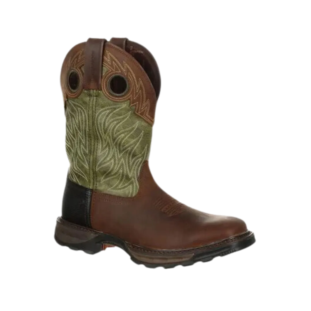 Rocky Unisex Durango Maverick Waterproof Western Work Oiled Brown Forest Green Boot