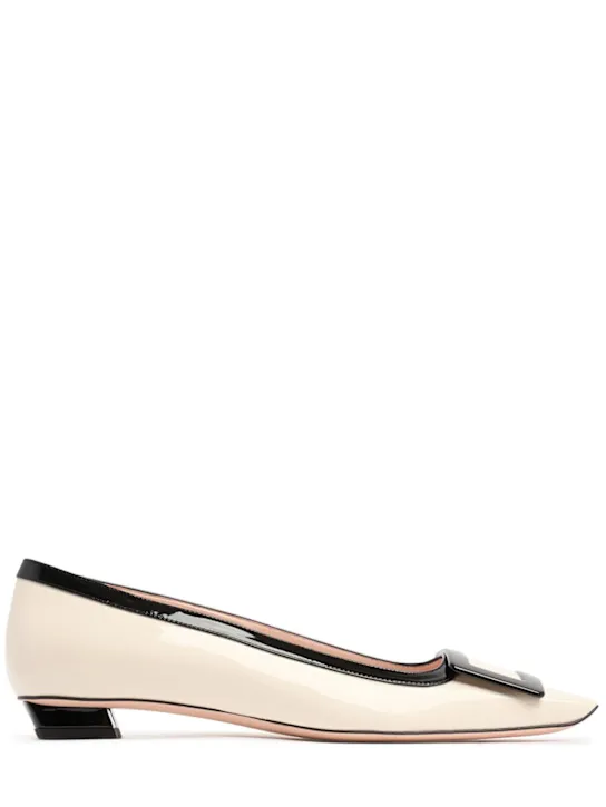 Roger Vivier   25mm Belle Vivier patent leather pumps 