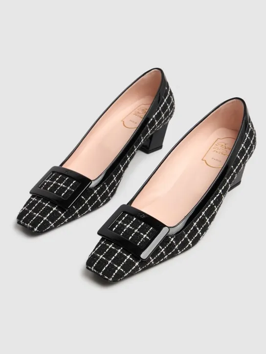 Roger Vivier   45mm Belle Vivier bouclé pumps 