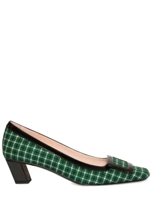 Roger Vivier   45mm Belle Vivier checked pumps 