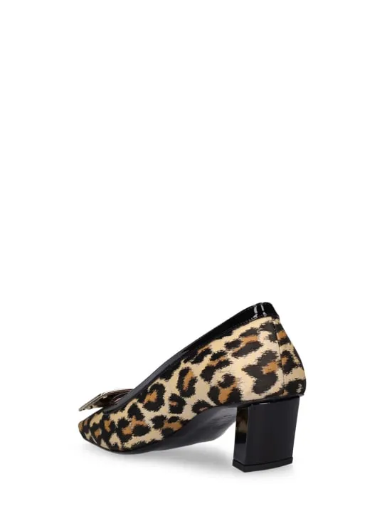 Roger Vivier   45mm Belle Vivier leopard pumps 