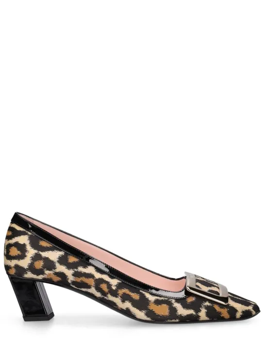 Roger Vivier   45mm Belle Vivier leopard pumps 