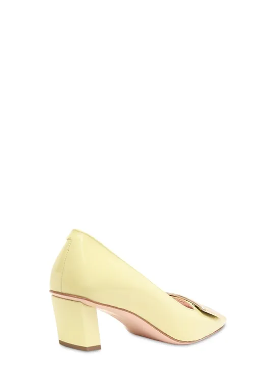 Roger Vivier   45mm Belle Vivier patent leather pumps 