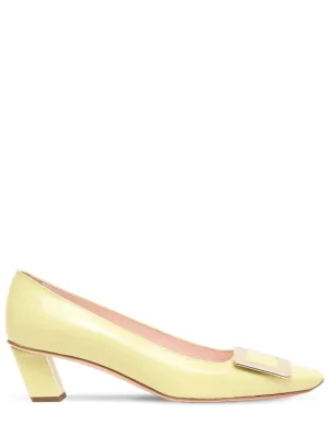 Roger Vivier   45mm Belle Vivier patent leather pumps 