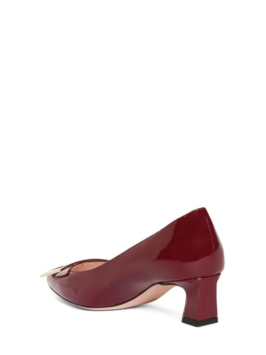 Roger Vivier   45mm Trompette patent leather pumps 