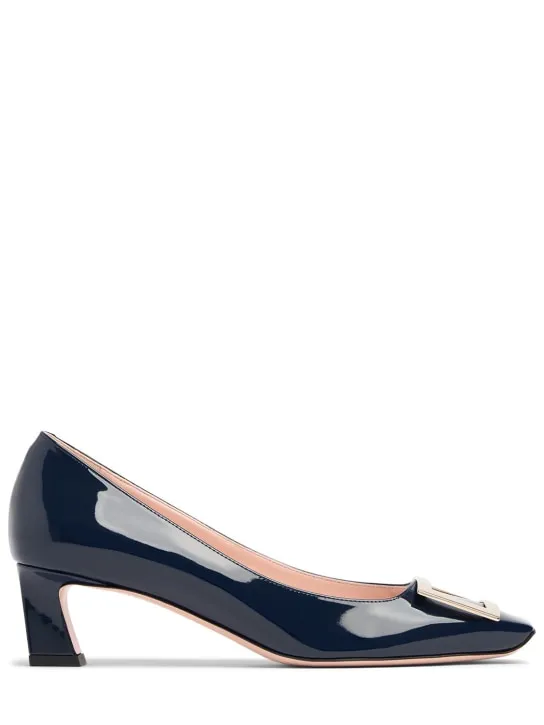 Roger Vivier   45mm Trompette patent leather pumps 