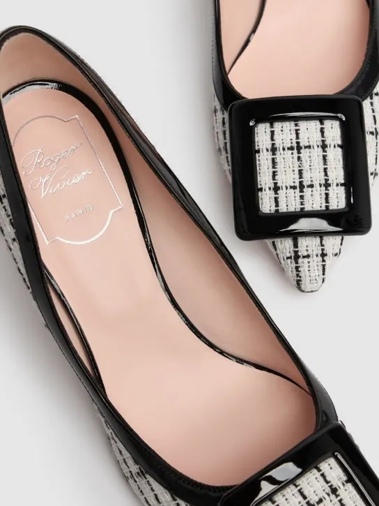 Roger Vivier   65mm Viv In The City bicolor pumps 