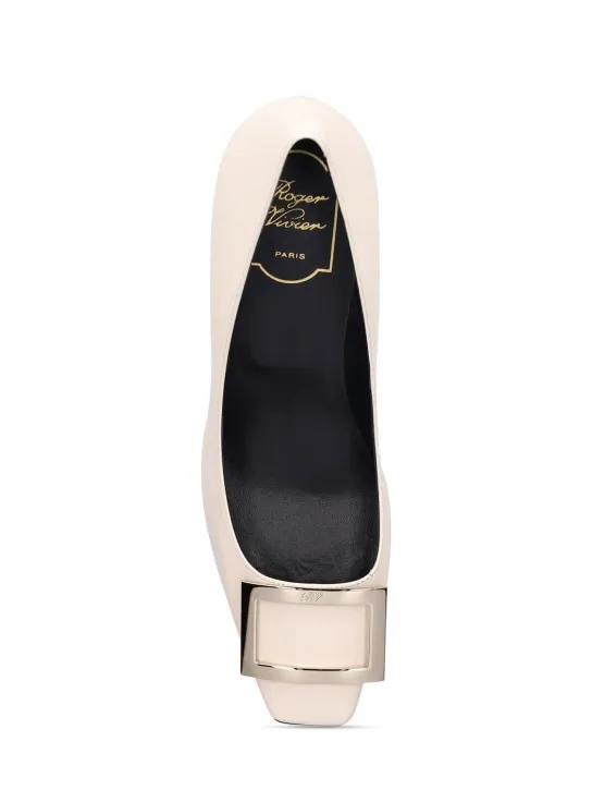 Roger Vivier   70mm Trompette leather pumps 