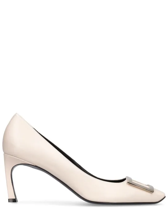 Roger Vivier   70mm Trompette leather pumps 