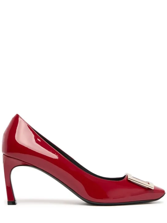 Roger Vivier   70mm Trompette patent leather pumps 