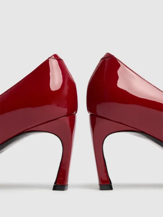 Roger Vivier   70mm Trompette patent leather pumps 