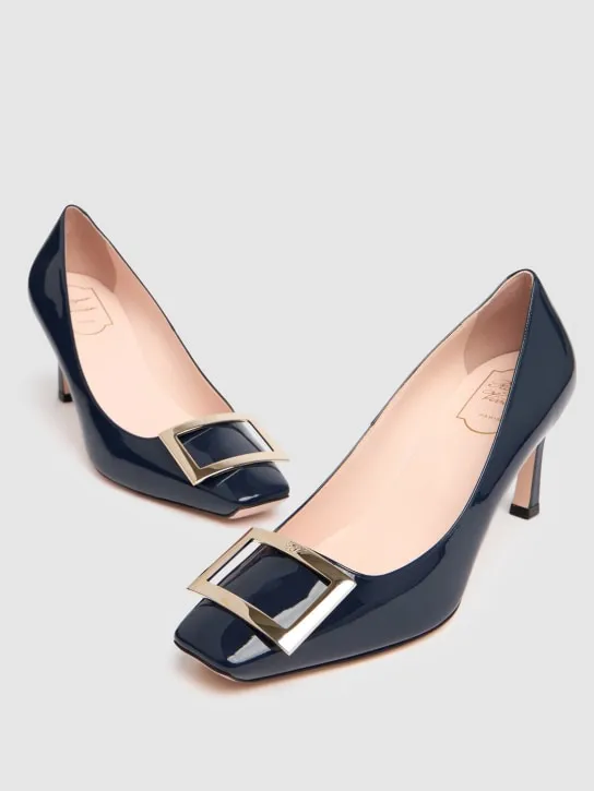 Roger Vivier   70mm Trompette patent leather pumps 