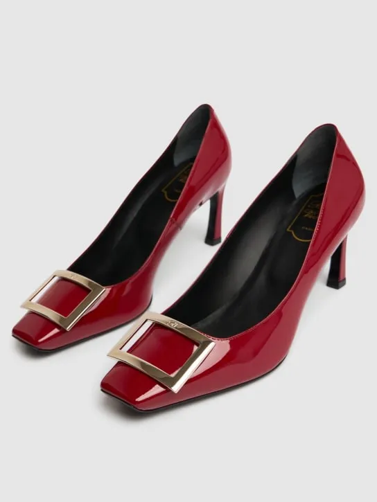 Roger Vivier   70mm Trompette patent leather pumps 