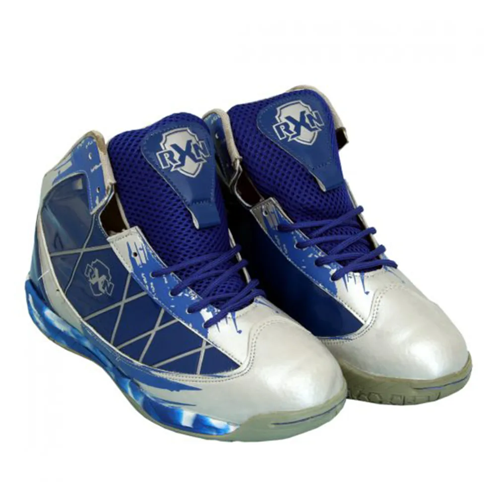 RXN Jump Pro Basketball Shoes (Blue/Grey)